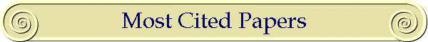 Most Cited Papers